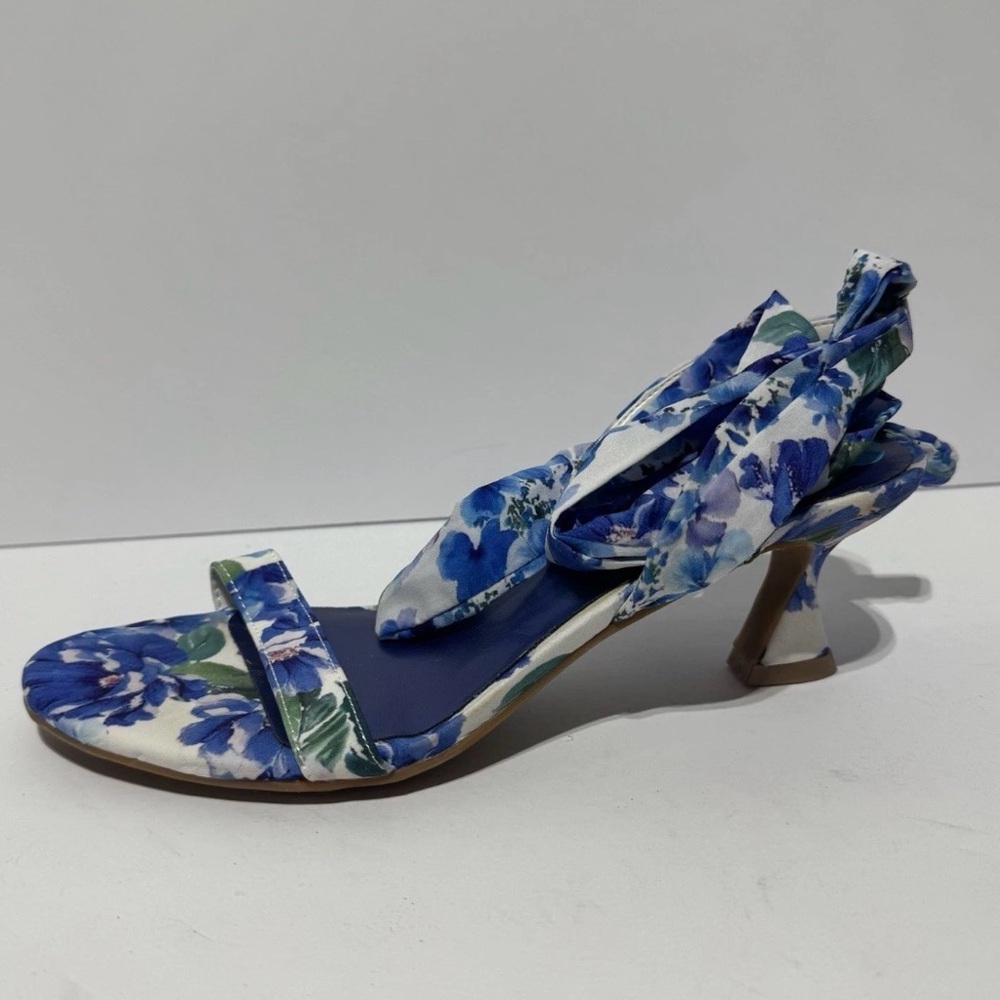 Nine West Womens Lopez Sandals Blue Size 7.5 M